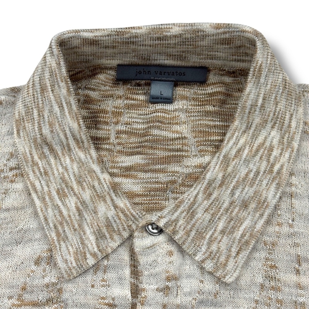 NWT John Varvatos Caravaggio Shirt Mens Large L Long Sleeve Button Down - $498 - Picture 4 of 14